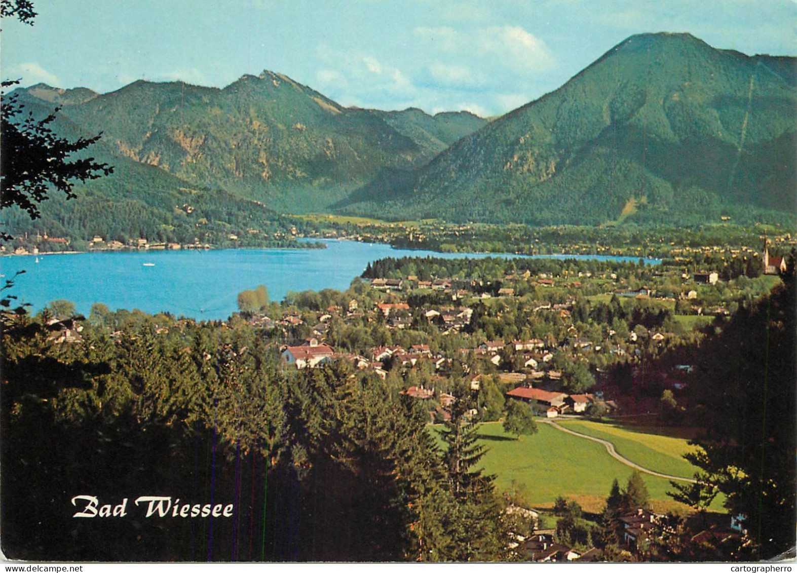 Navigation Sailing Vessels & Boats Themed Postcard Bad Wiessee - Voiliers