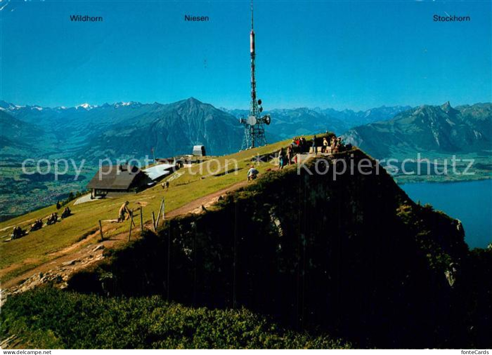 13042253 Niederhorn Beatenberg Wildhorn Niesen Stockhorn Niederhorn - Sonstige & Ohne Zuordnung