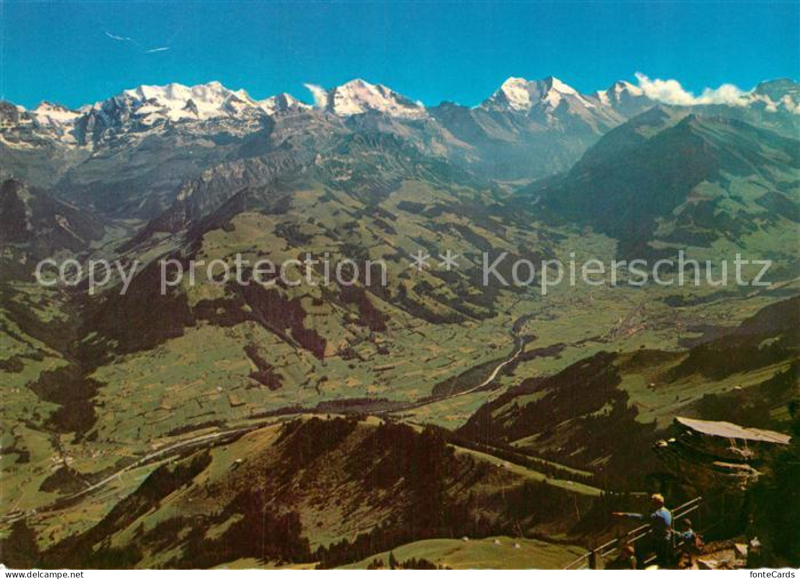 13042244 Niesen Kulm Bluemlisalp Doldenhoerner Balmhorn-Altels 'Rinderhorn  Nies - Sonstige & Ohne Zuordnung