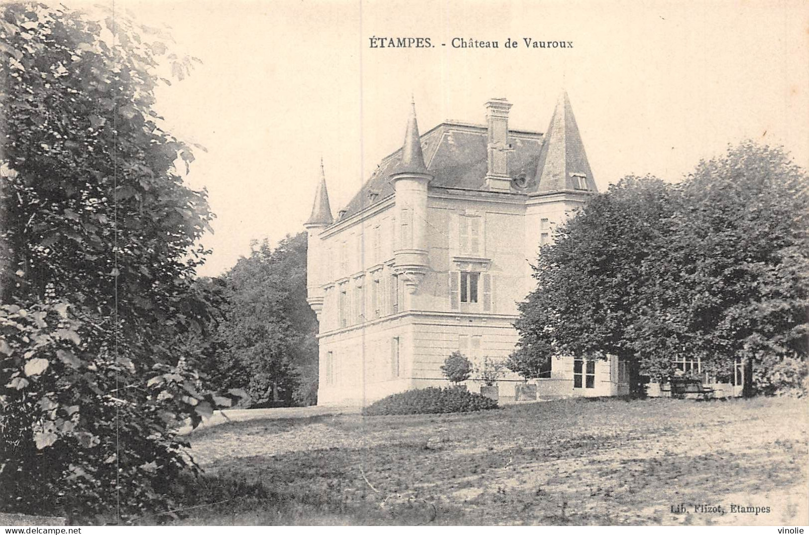 24-5293 : ETAMPES. CHATEAU DE VAUROUX - Etampes