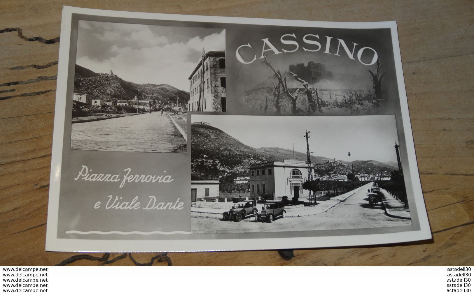 CASSINO : Piazza Ferrovia E Viale Dante  ........ D....... G-1066 - Frosinone