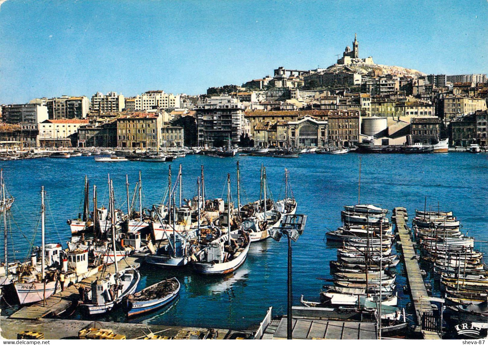 13 - Marseille - Le Vieux Port Et Notre Dame De La Garde - Oude Haven (Vieux Port), Saint Victor, De Panier
