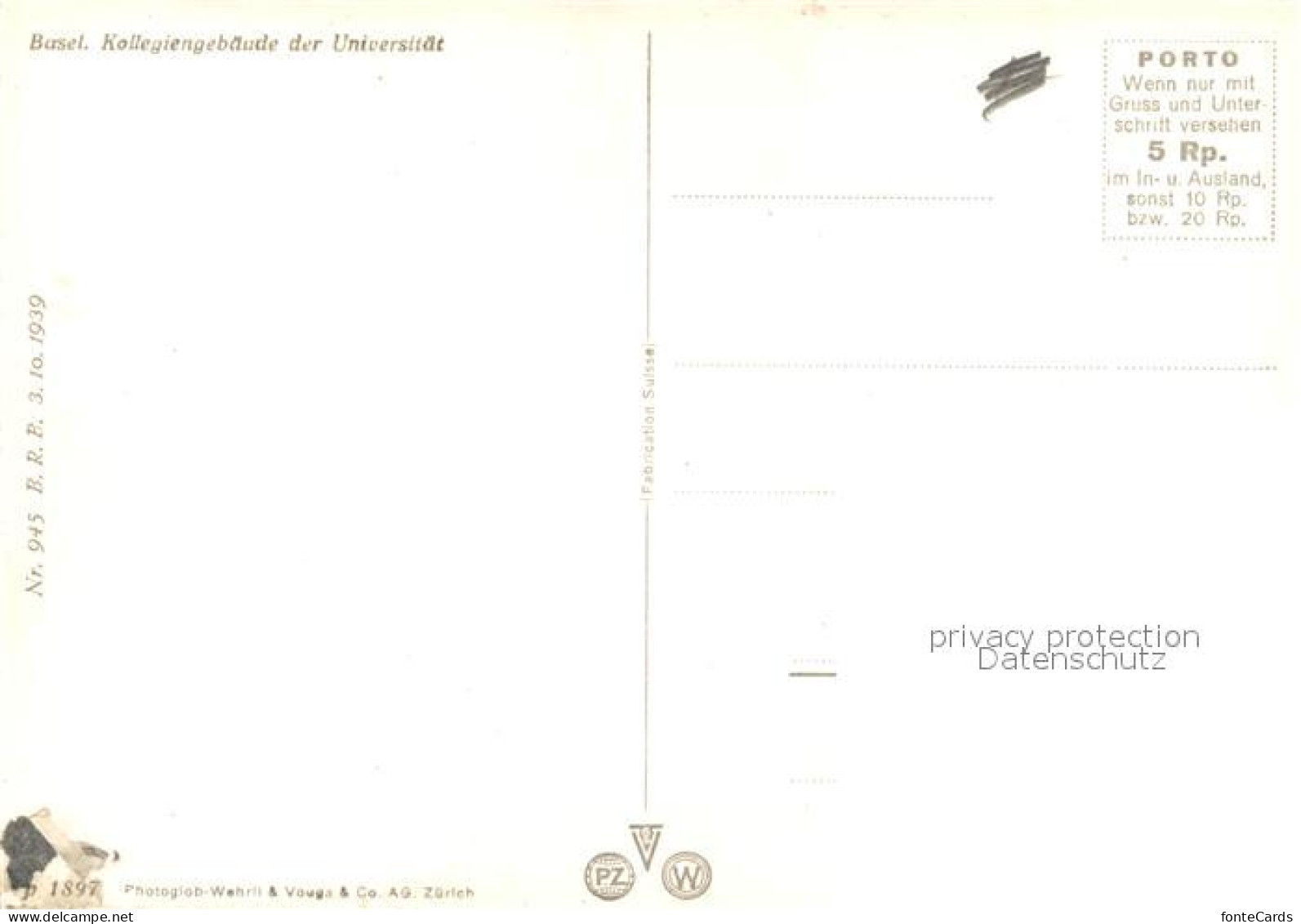 13040043 Basel BS Kollegiengebaeude Universitaet Basel BS - Other & Unclassified