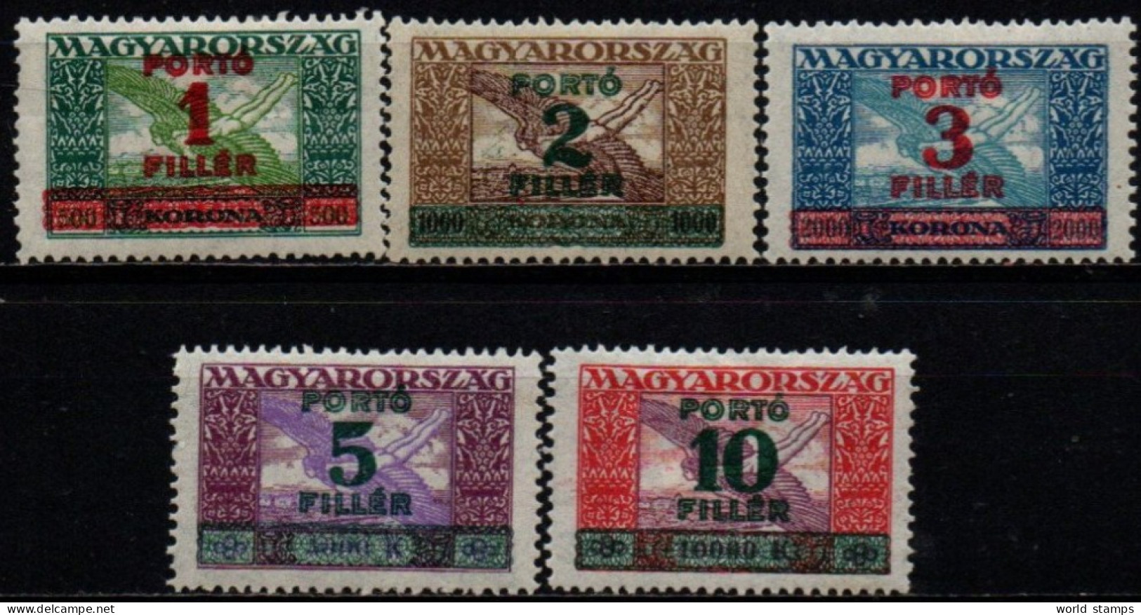 HONGRIE 1927 * - Port Dû (Taxe)