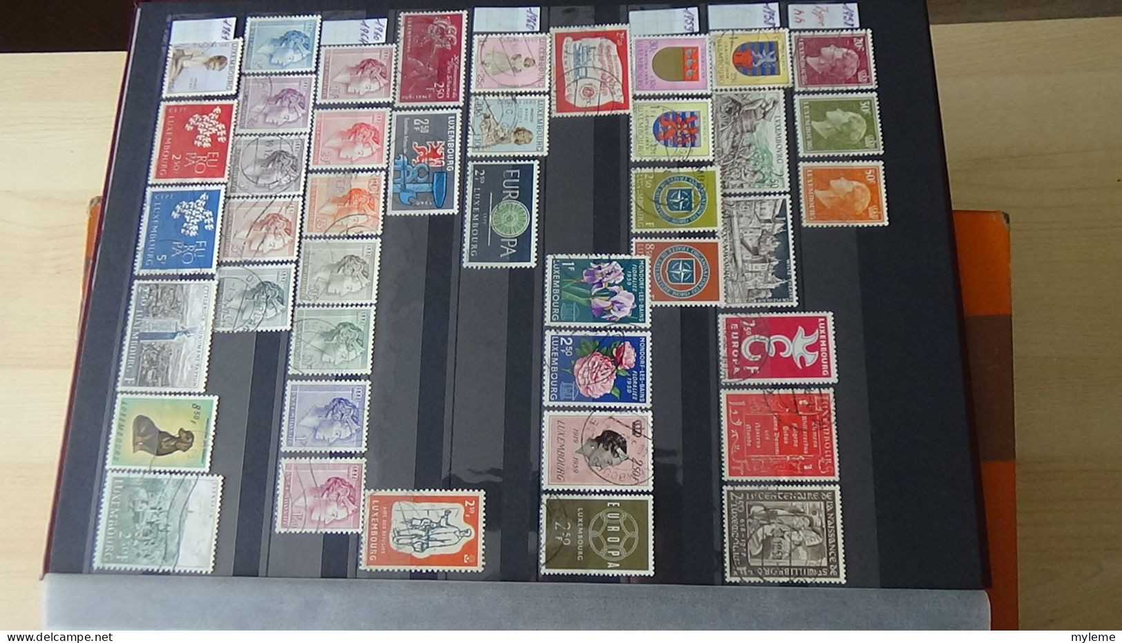 BF48 Bel ensemble de timbres de divers pays dont N° 61 + 75 + 77 ** avec petits défauts. A saisir !!!