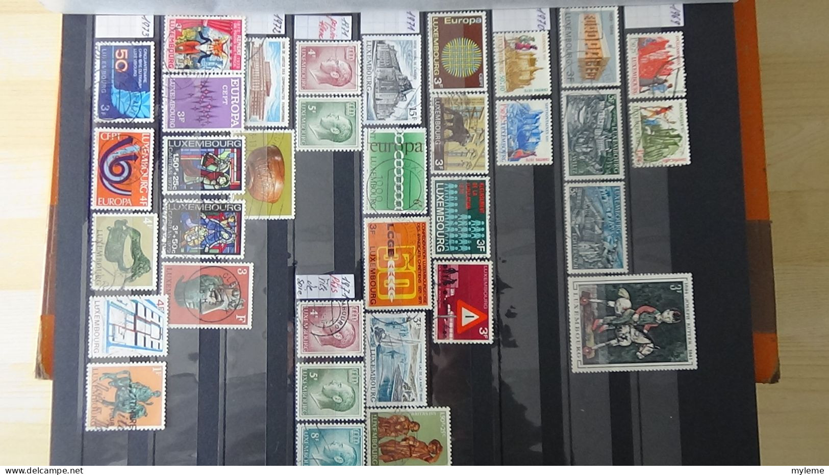 BF48 Bel ensemble de timbres de divers pays dont N° 61 + 75 + 77 ** avec petits défauts. A saisir !!!