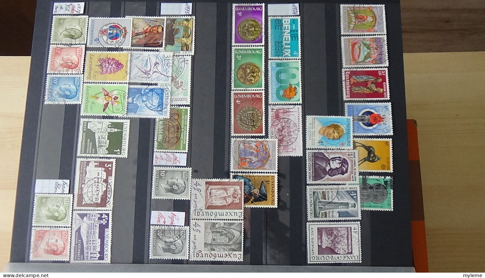 BF48 Bel ensemble de timbres de divers pays dont N° 61 + 75 + 77 ** avec petits défauts. A saisir !!!