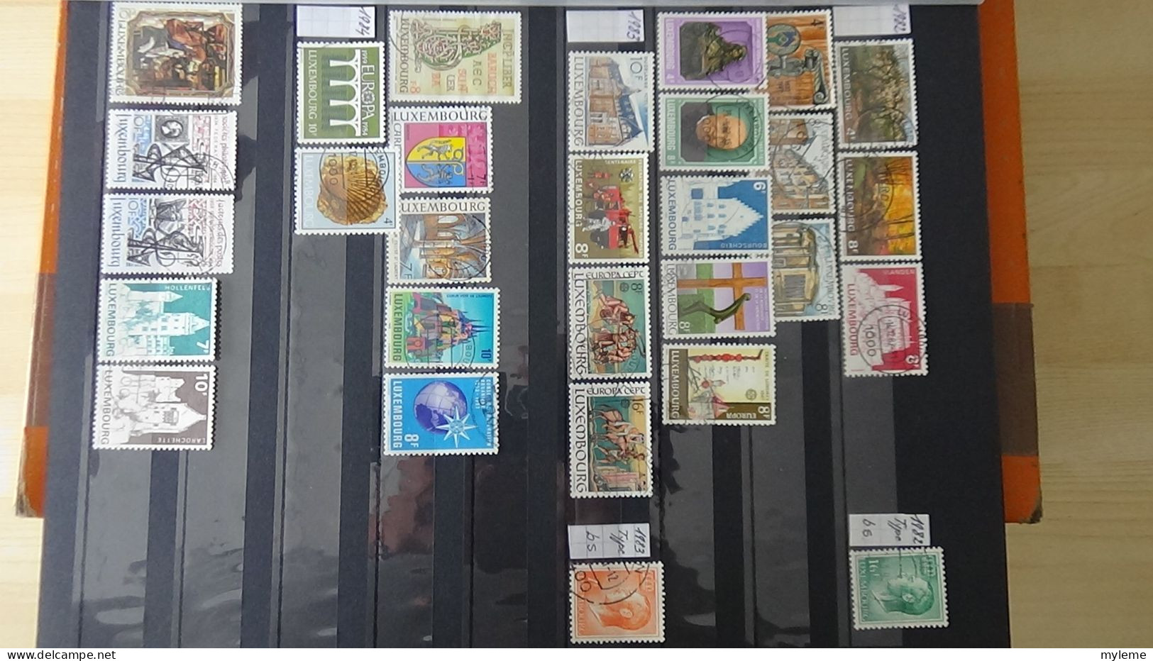 BF48 Bel ensemble de timbres de divers pays dont N° 61 + 75 + 77 ** avec petits défauts. A saisir !!!