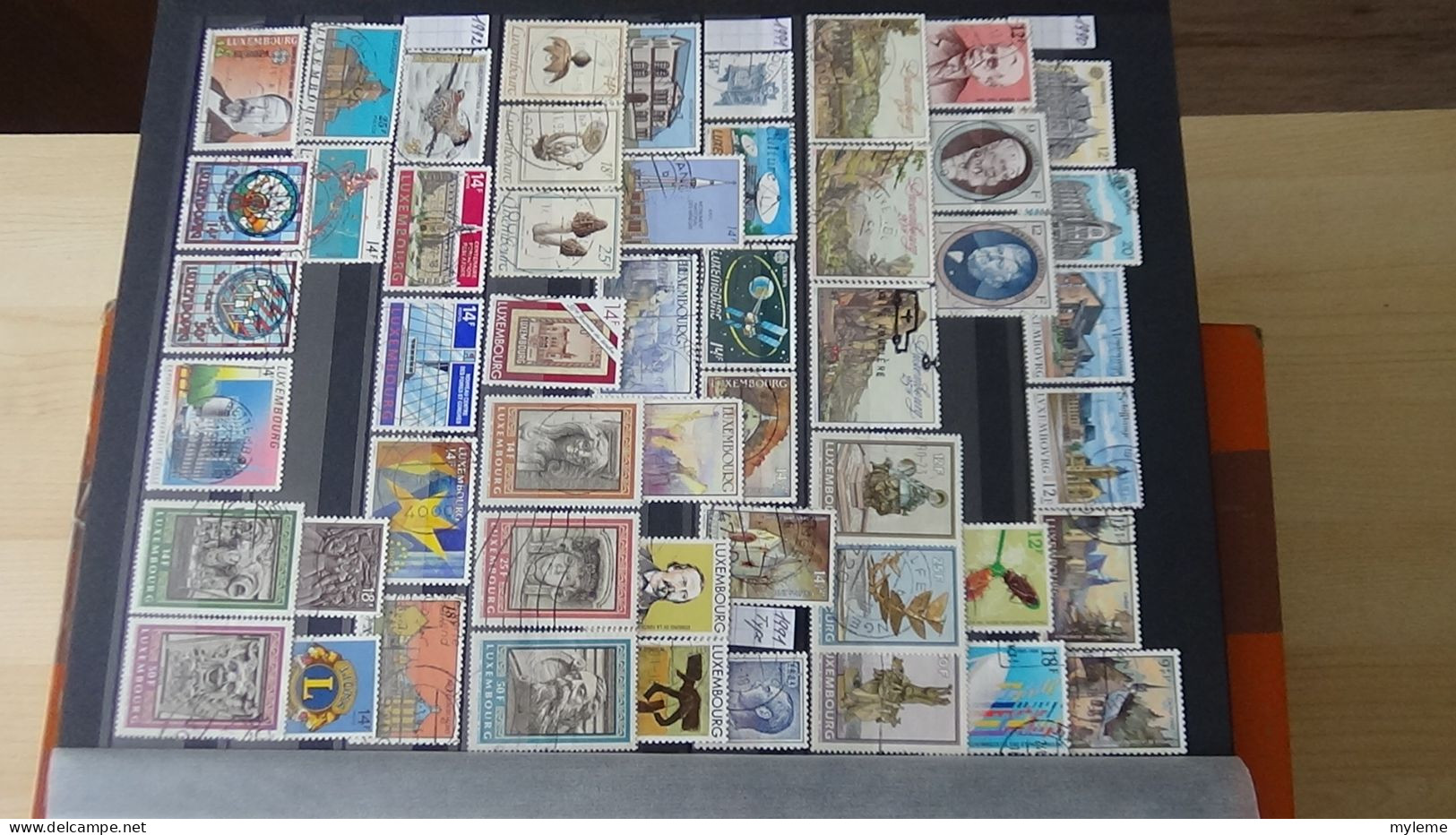 BF48 Bel ensemble de timbres de divers pays dont N° 61 + 75 + 77 ** avec petits défauts. A saisir !!!