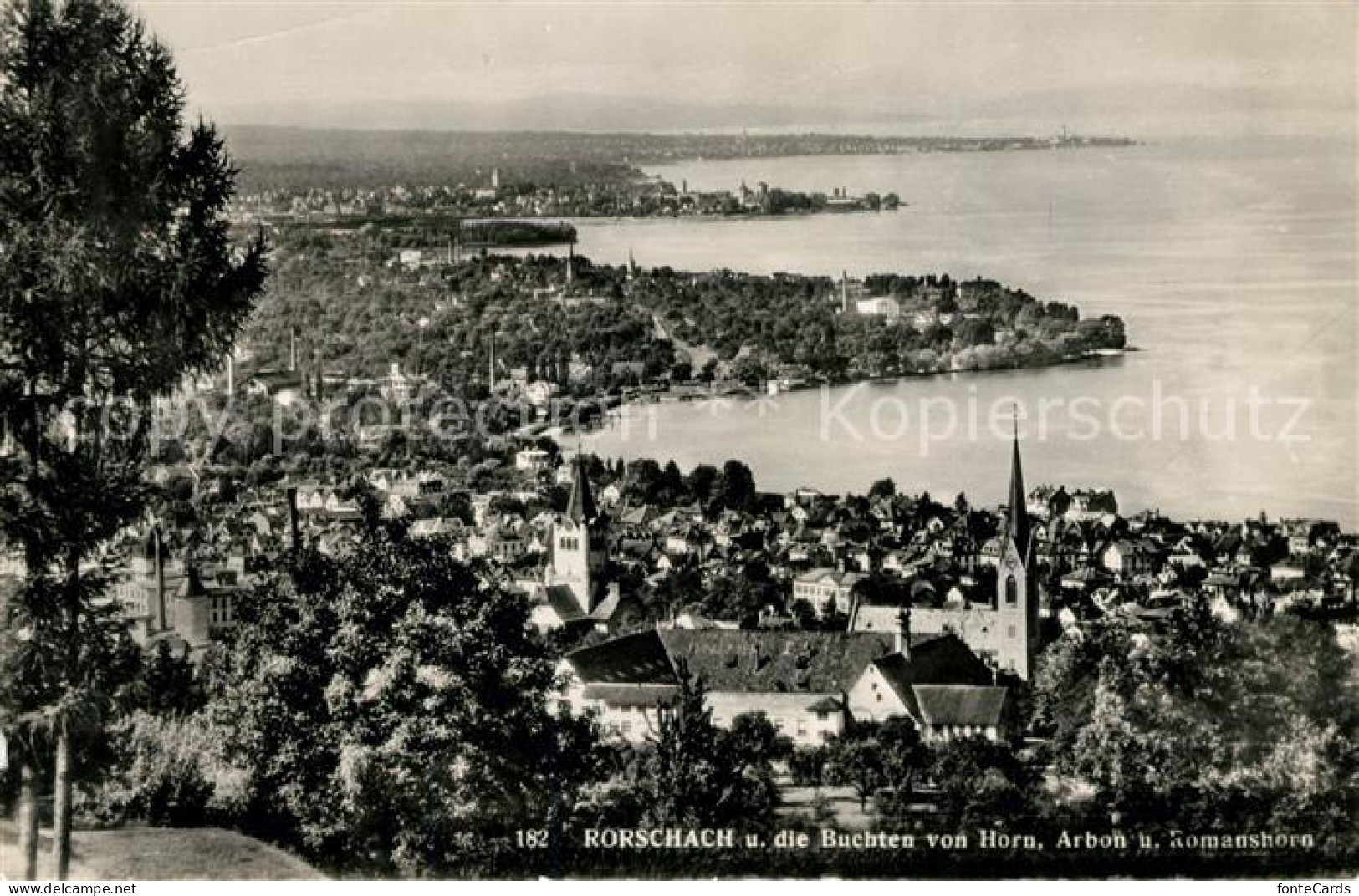 13039674 Rorschach Bodensee Buchten Von Horn Arbon Und Romanshorn Rorschach - Andere & Zonder Classificatie