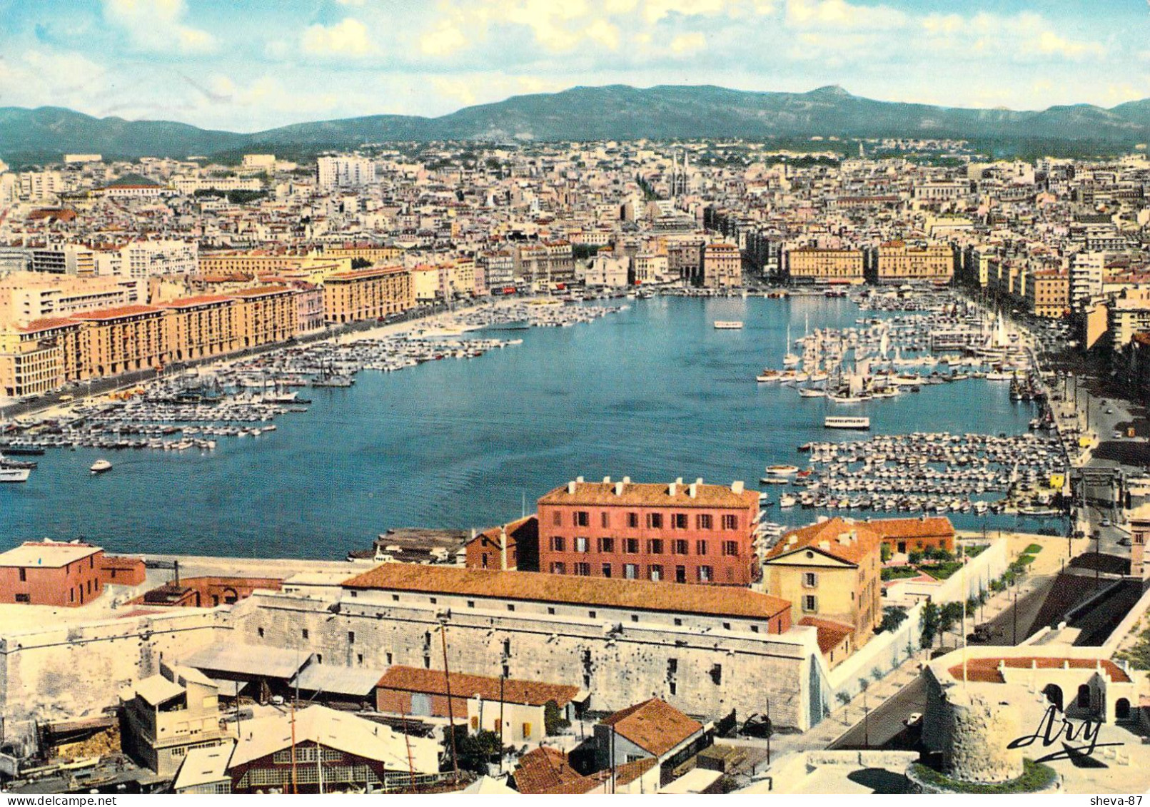 13 - Marseille - Panorama Sur Le Port Et La Ville - Old Port, Saint Victor, Le Panier