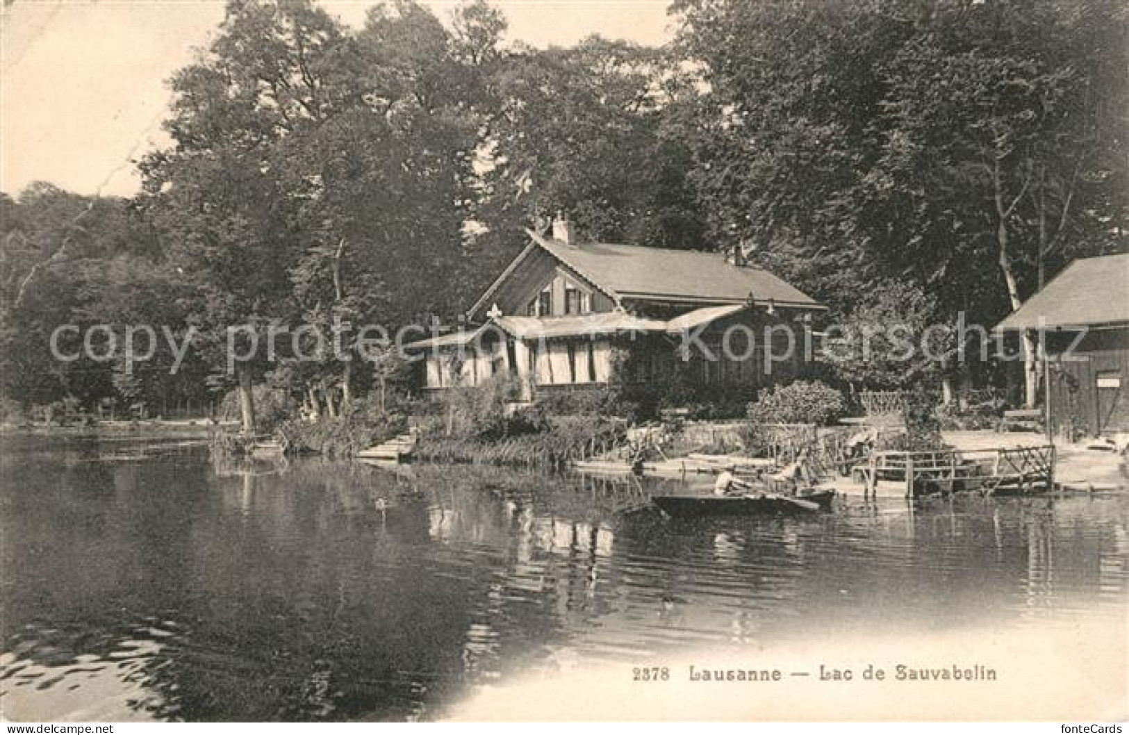 13038650 Lausanne VD Lac De Sauvabelin Lausanne - Autres & Non Classés