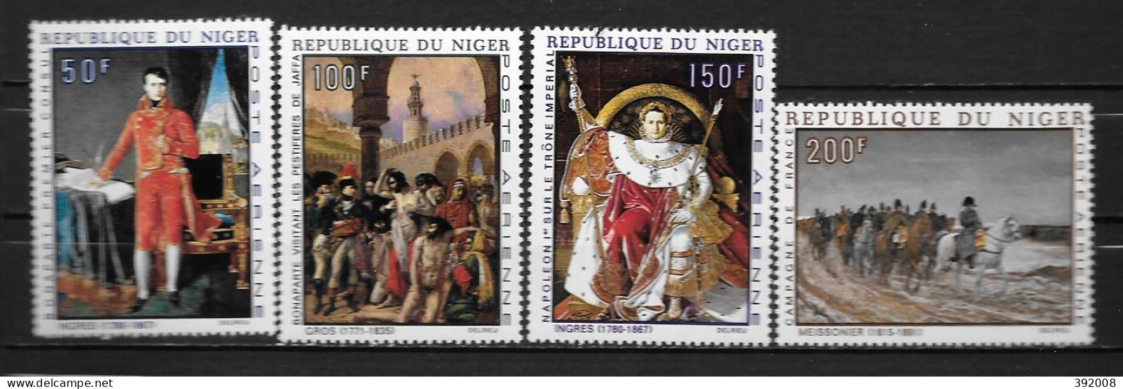 PA - 1969 - 100 à 103 **MNH - 200 Ans Naissance De Napoléon - Niger (1960-...)