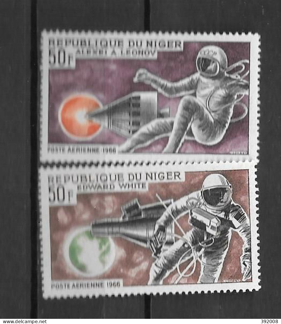 PA - 1965 - 56 à 57 **MNH - Sortie Dans L'espace - Níger (1960-...)