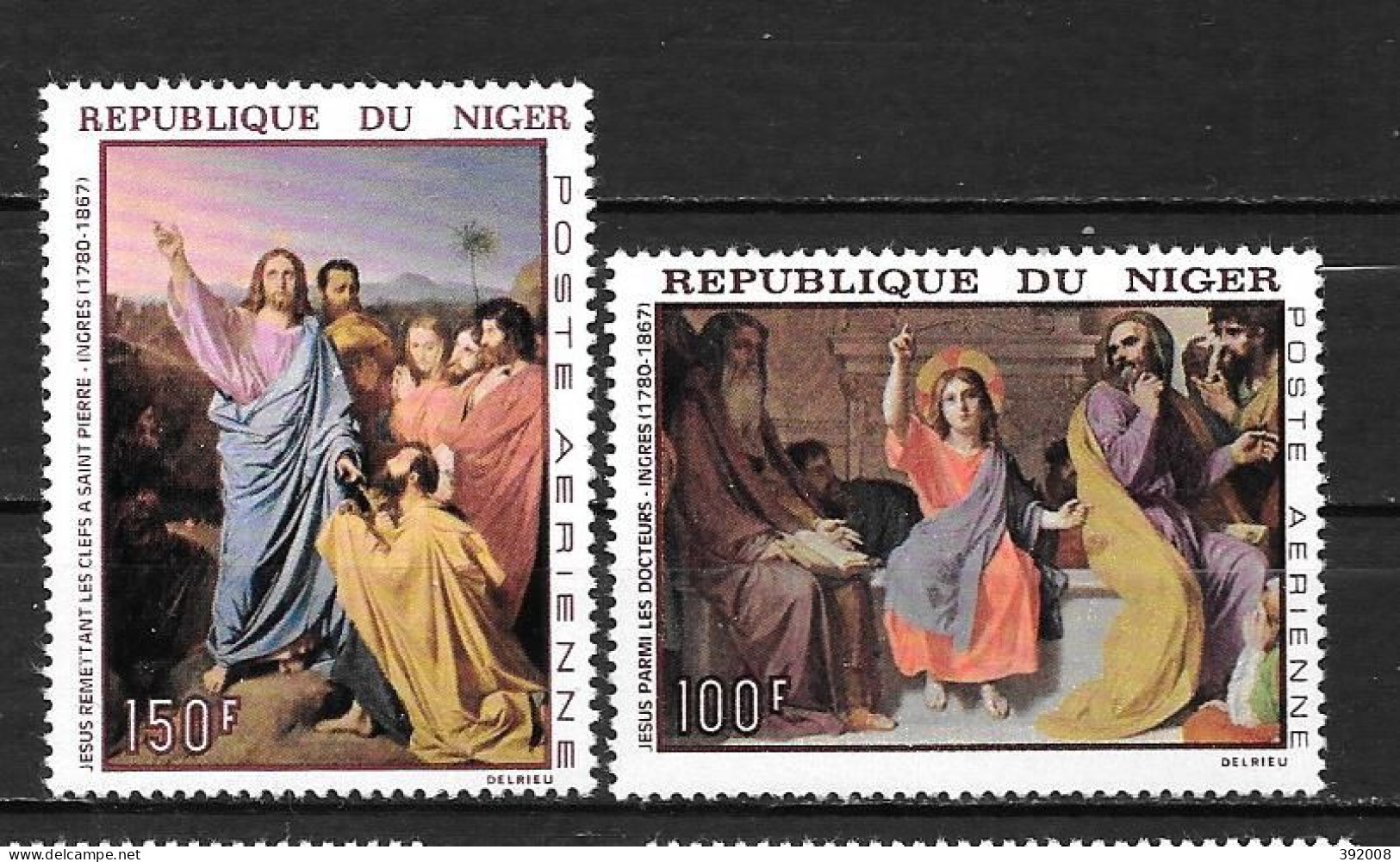 PA - 1967 - 76 à 77 **MNH - Dominique Ingres - Niger (1960-...)