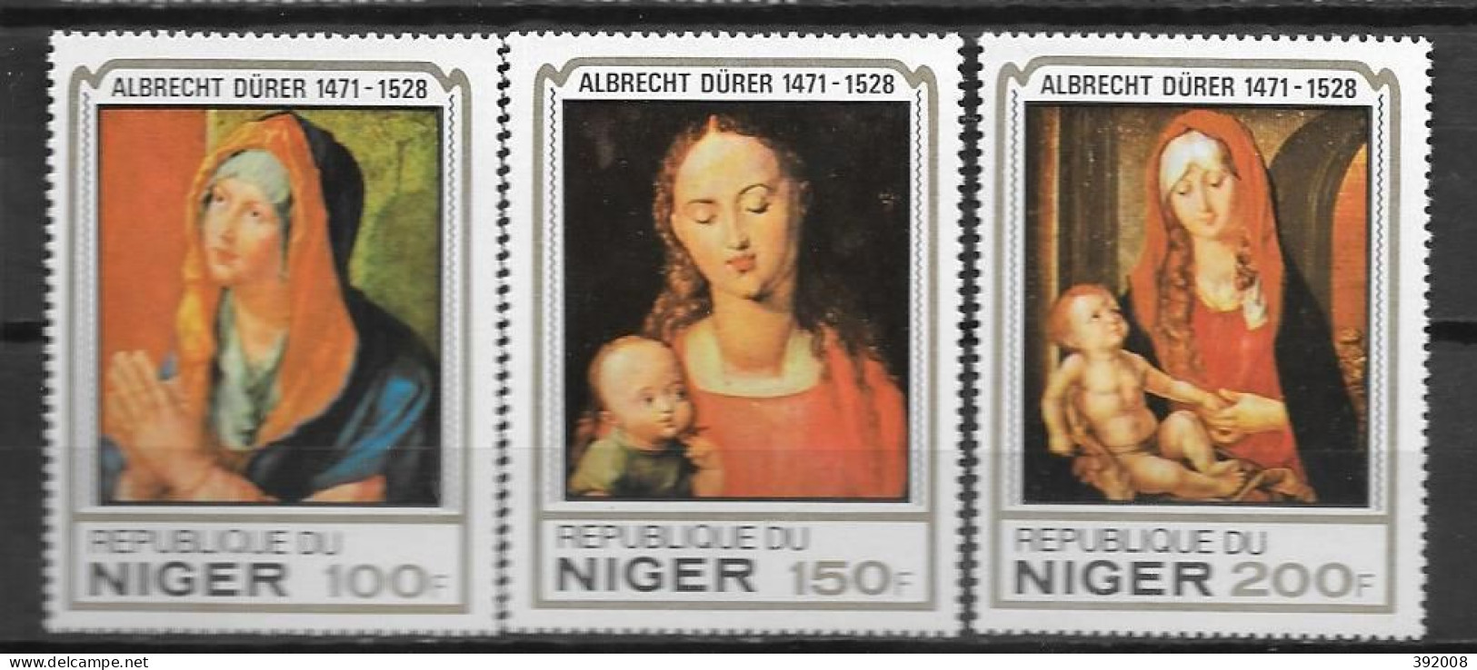 1979 - 464 à 466 **MNH - Durer - 2 - Niger (1960-...)