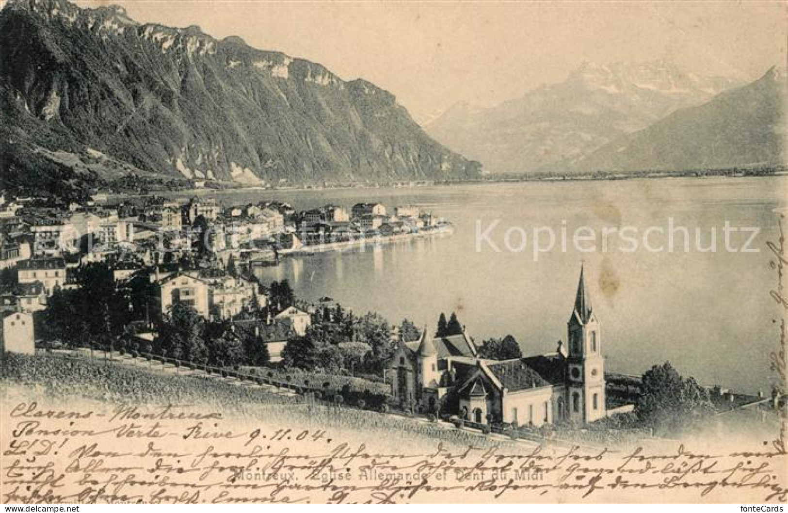 13038624 Clarens Montreux Panorama Montreux - Autres & Non Classés