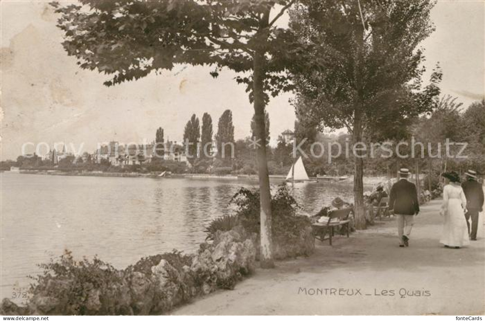 13038603 Montreux VD Les Quais Montreux - Sonstige & Ohne Zuordnung