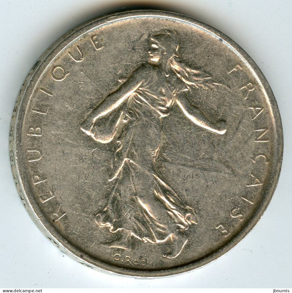 France 5 Francs 1963 Argent GAD 770 KM 926 - 5 Francs