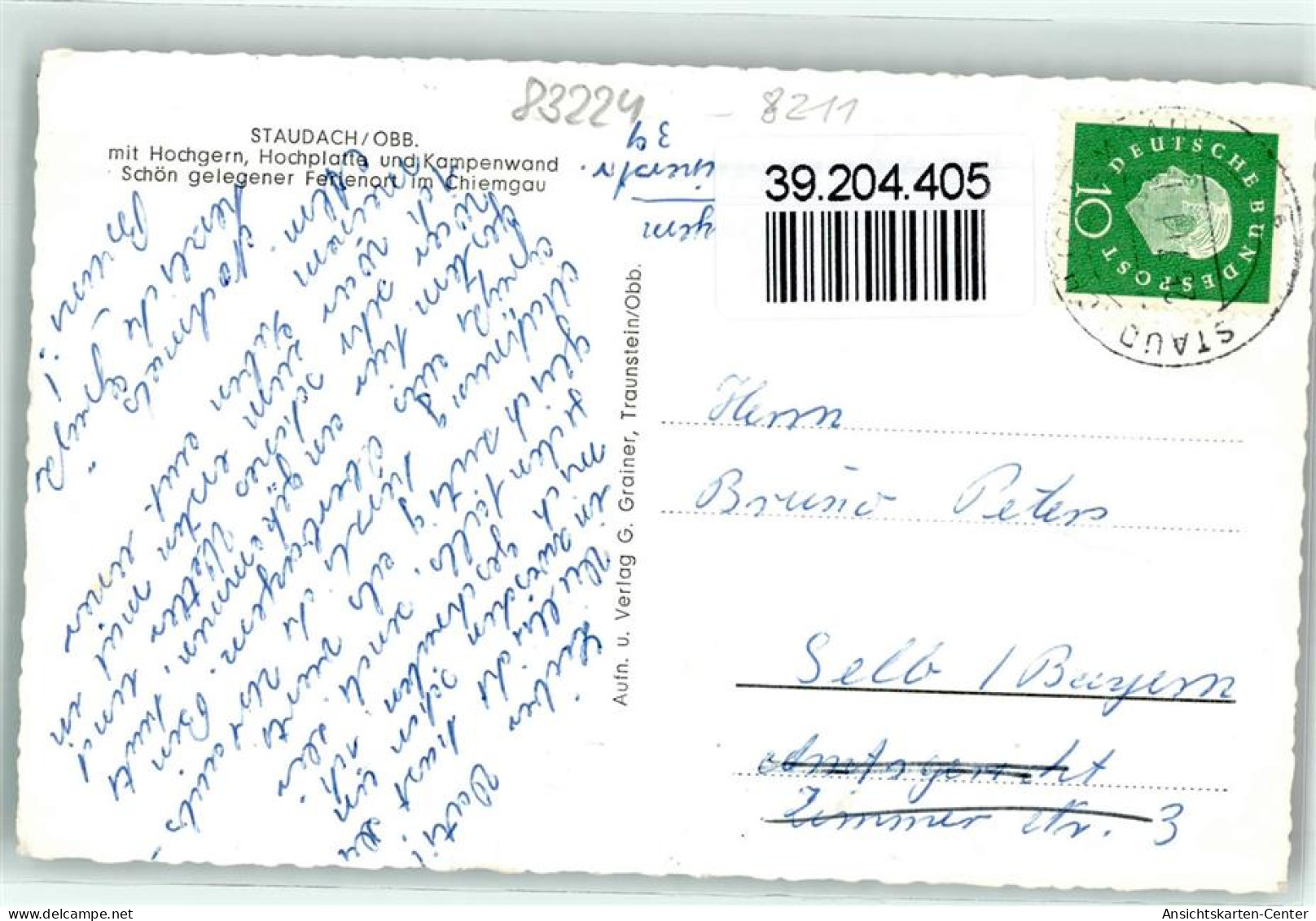 39204405 - Staudach , Oberbay - Andere & Zonder Classificatie