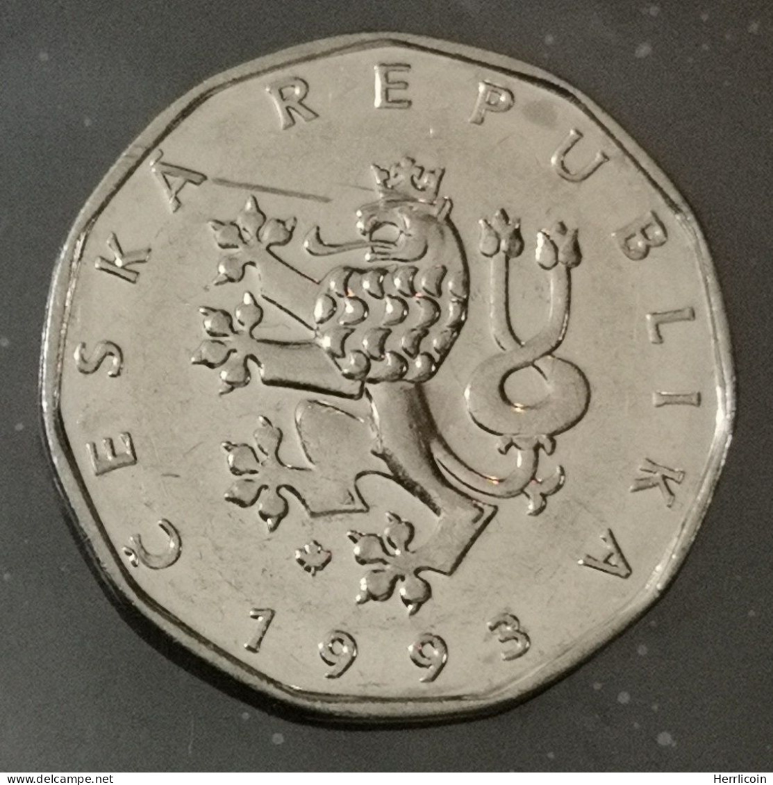 Monnaie  République Tchèque - 1993 - 2 Korun - Tschechische Rep.