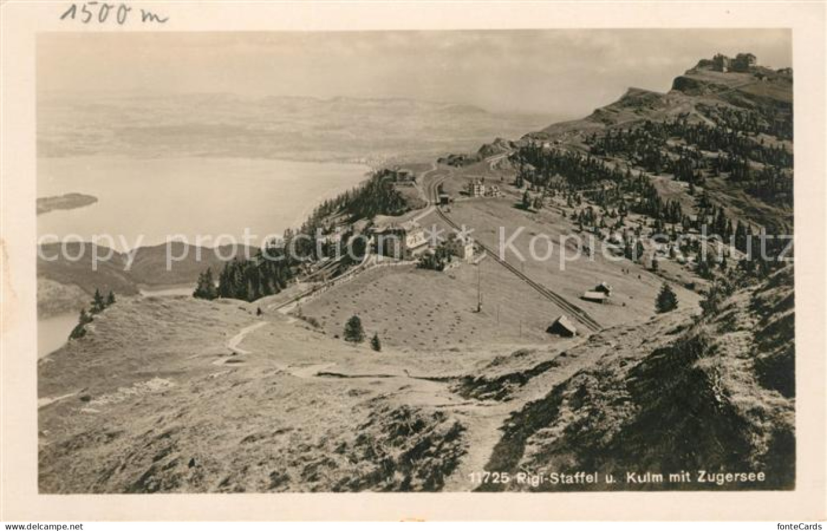 13037660 Rigi Staffel Mit Kulm Und Zugersee Rigi Staffel - Andere & Zonder Classificatie