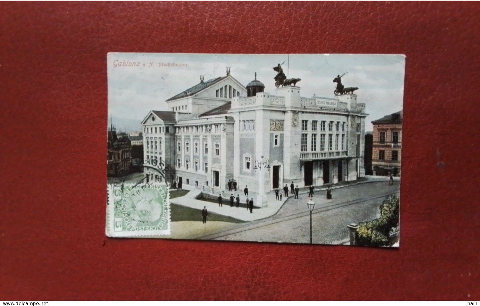 TCHEQUIE - GABLONZ - "  A. N . STADTTHEATER " - - Tsjechië