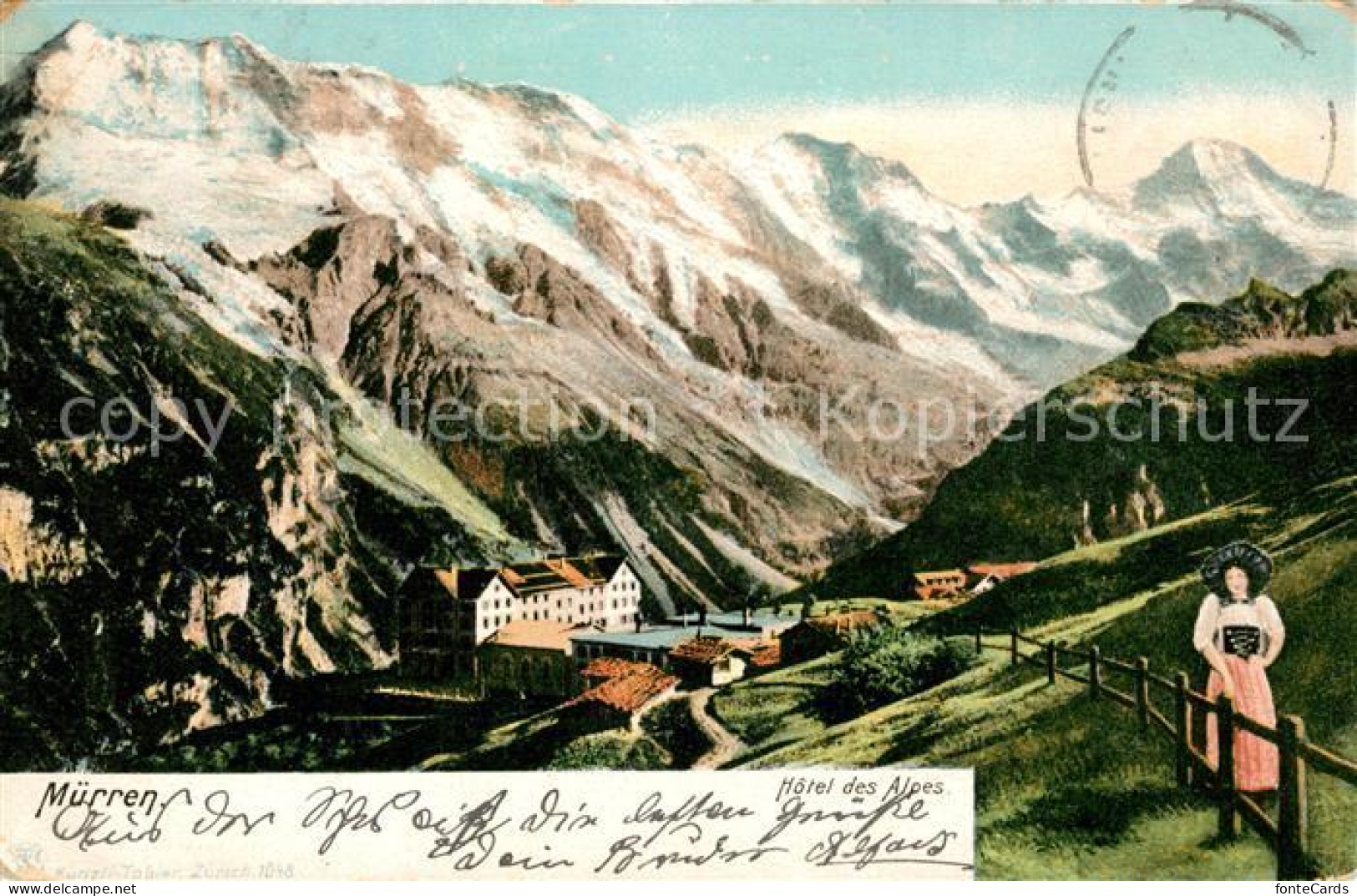 13037641 Muerren BE Hotel Des Alpes Muerren - Andere & Zonder Classificatie