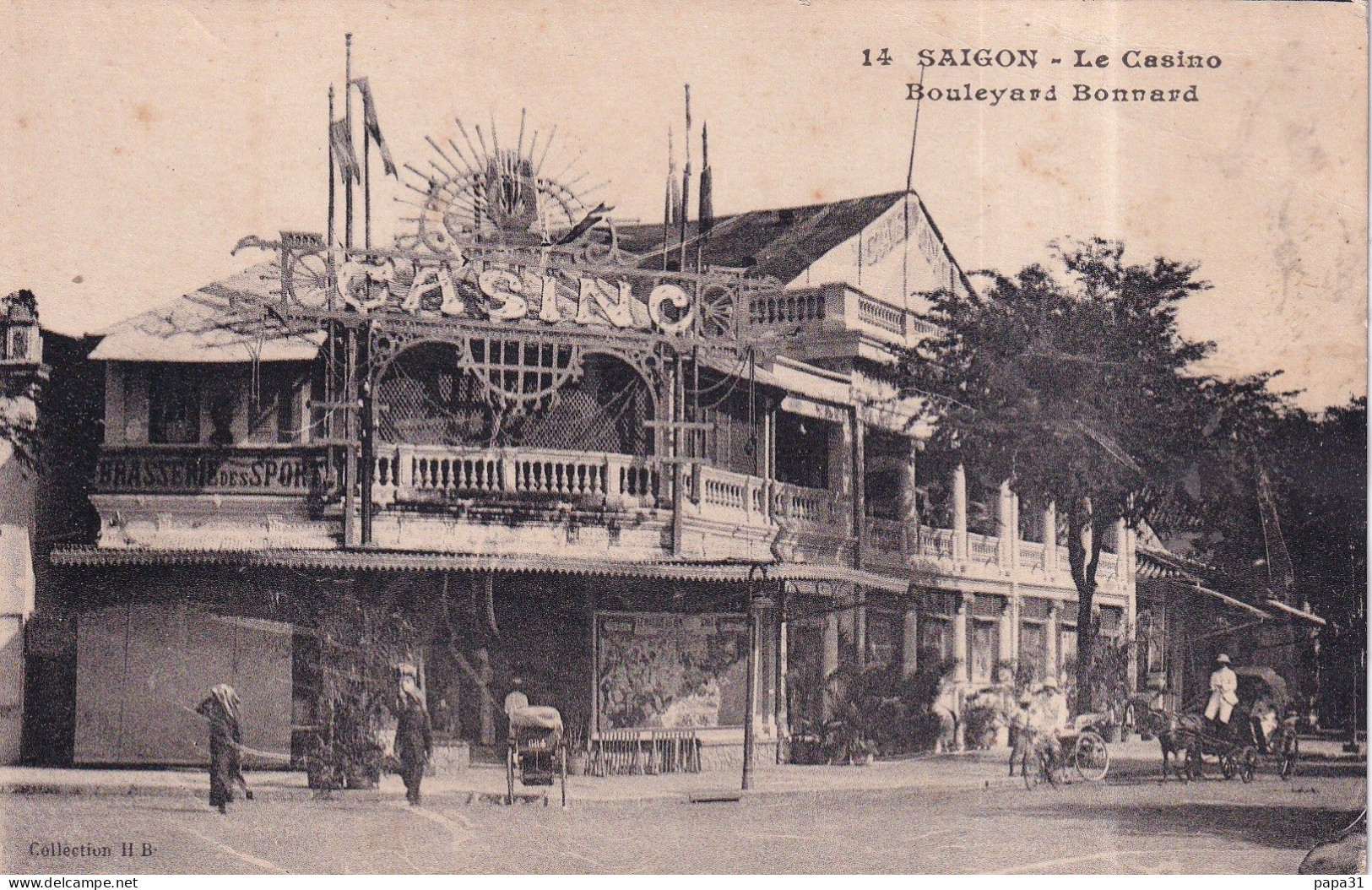 SAIGON - Le Casino  - Boulevar Bonnard - Vietnam