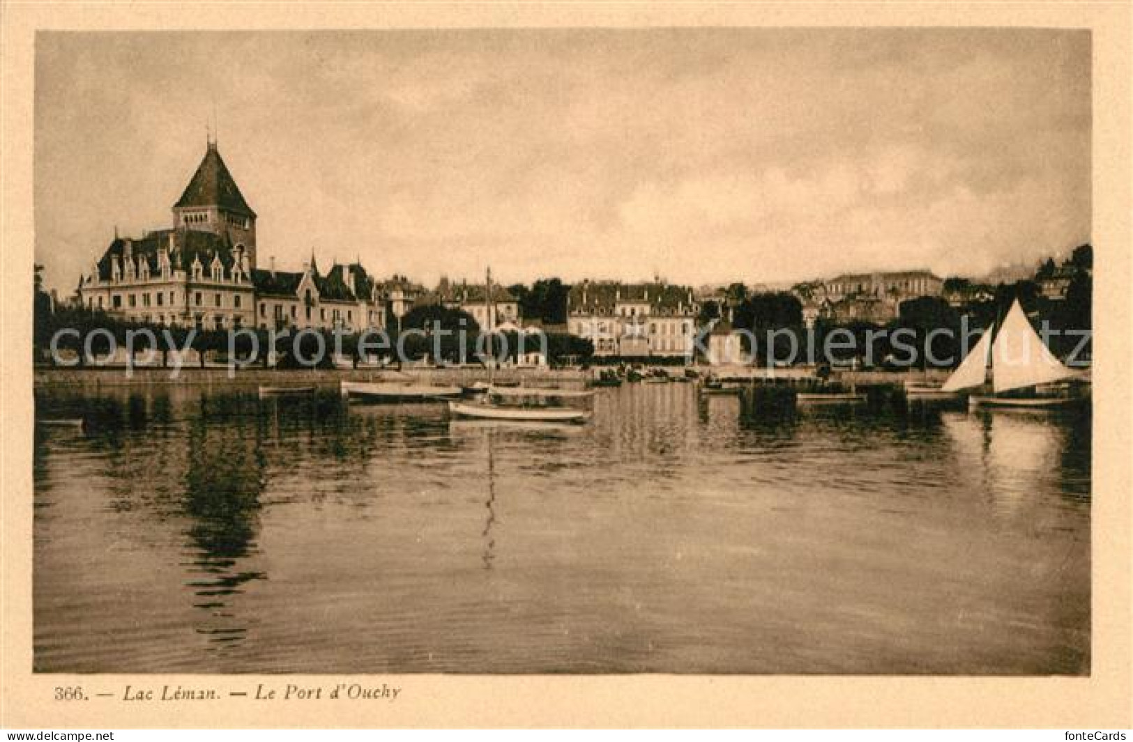 13037611 Ouchy Lac Leman Le Port D Ouchy Ouchy - Sonstige & Ohne Zuordnung