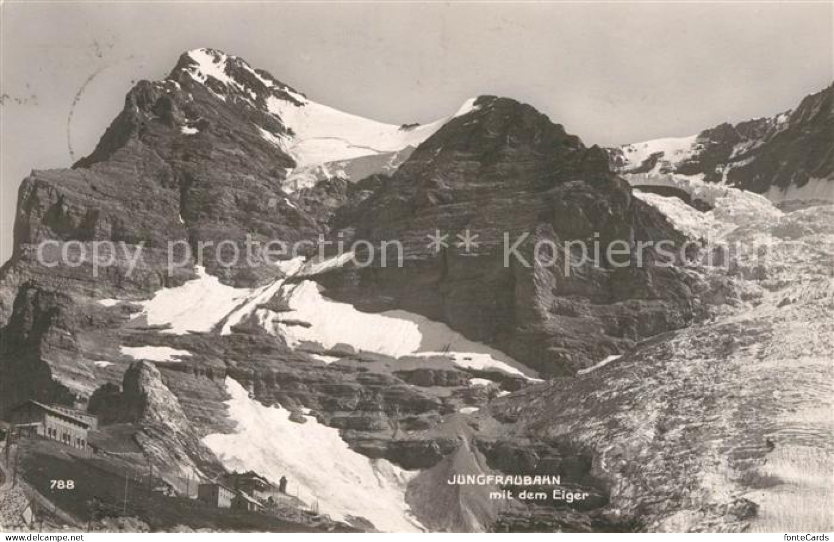 13037600 Jungfraubahn Mit Dem Eiger Jungfraubahn - Sonstige & Ohne Zuordnung