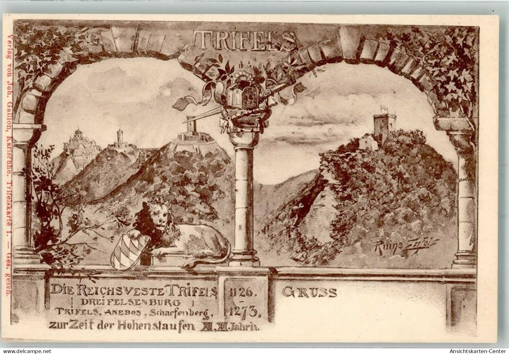 39816005 - Trifels , Burg - Autres & Non Classés