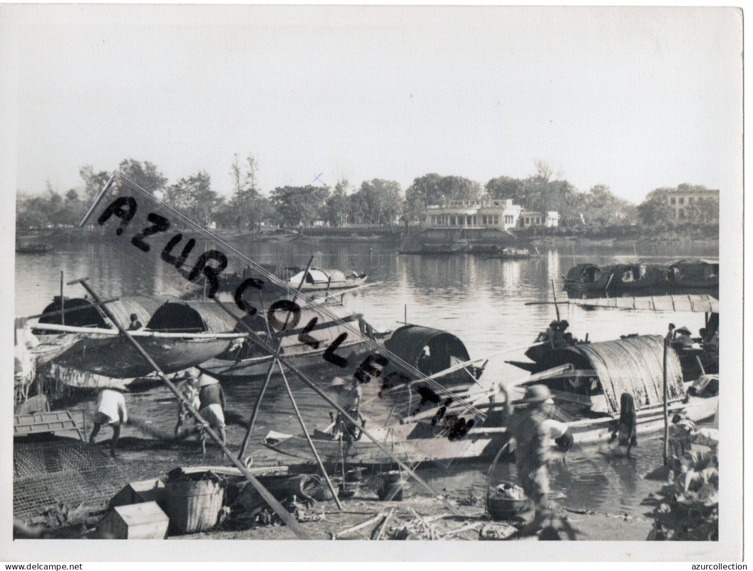 INDOCHINE/ VIETNAM . 1950 . HUE .  LA RIVIERE DES PARFUMS - Asien