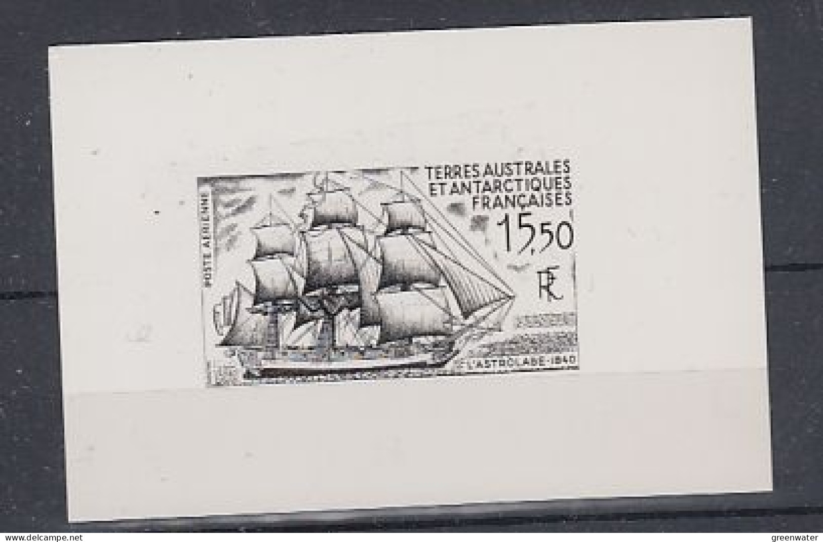 TAAF 1990 Ships / L'Astrolabe  Blackprint (photo ??) (59682A) - Ungebraucht