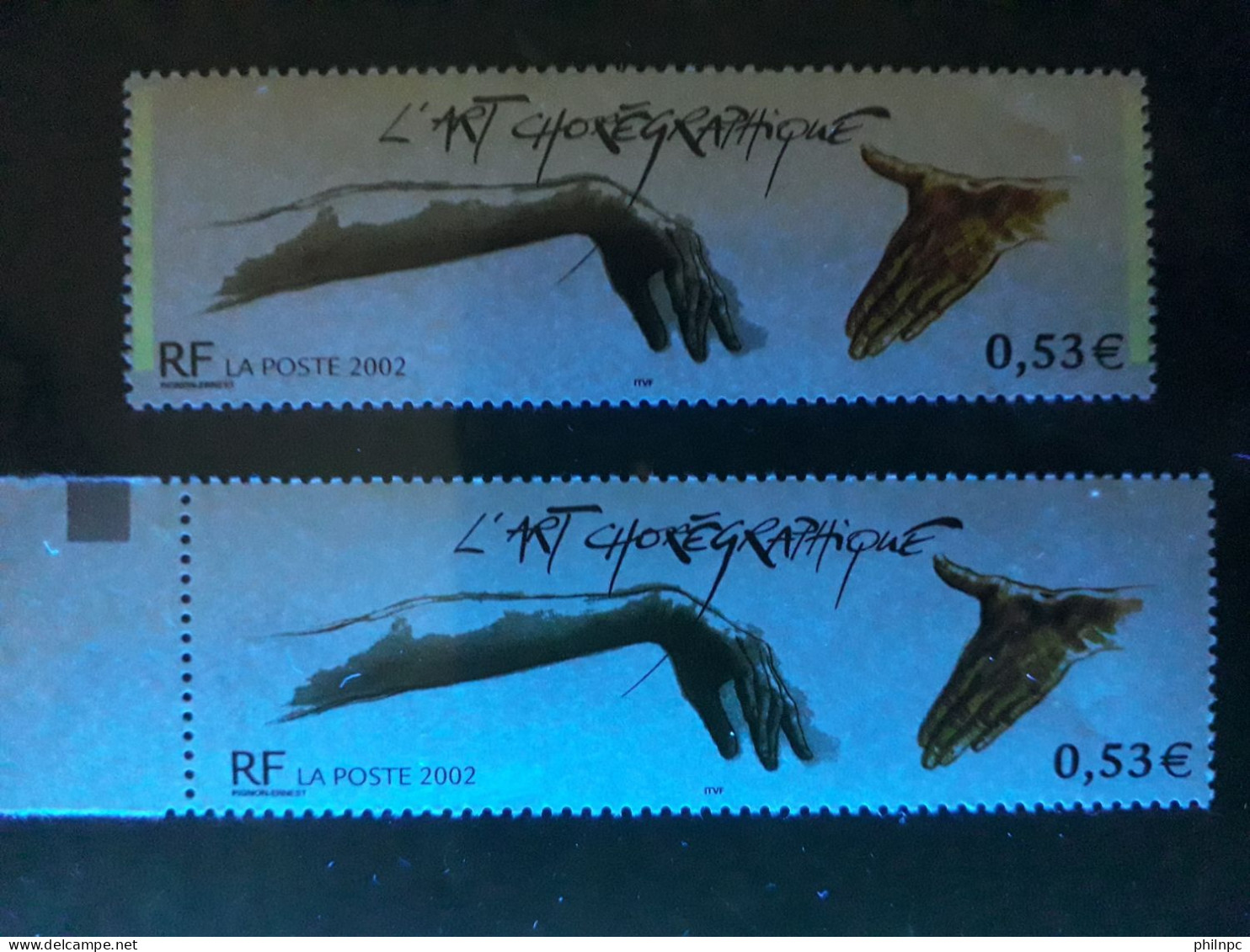 France, 3507a, Sans Barre Phosphorescente, Neuf **, TTB, L'Art Chorégraphique - Unused Stamps