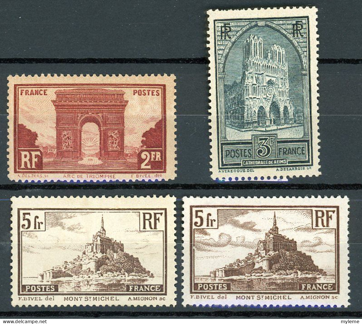 BF49 Bel Ensemble De Timbres De Divers Pays Dont N° 258 + 259 + 260 ** Cote 320 Euros. A Saisir !!! - Sammlungen (im Alben)