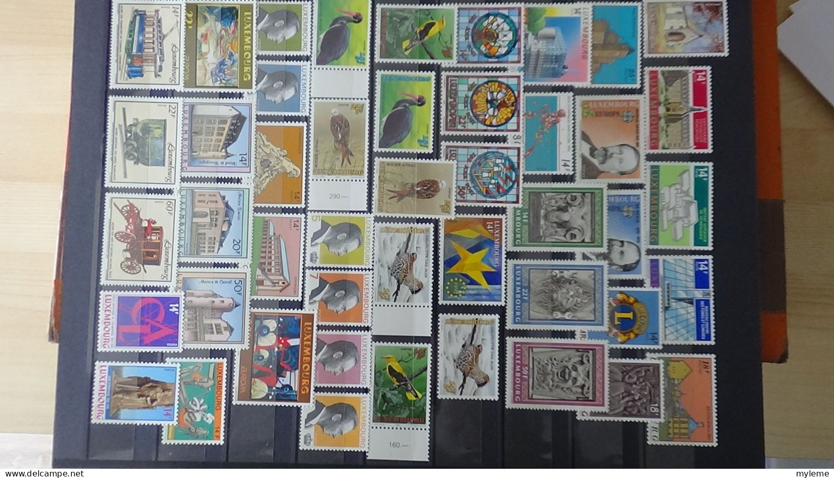 BF49 Bel ensemble de timbres de divers pays dont N° 258 + 259 + 260 ** Cote 320 euros. A saisir !!!