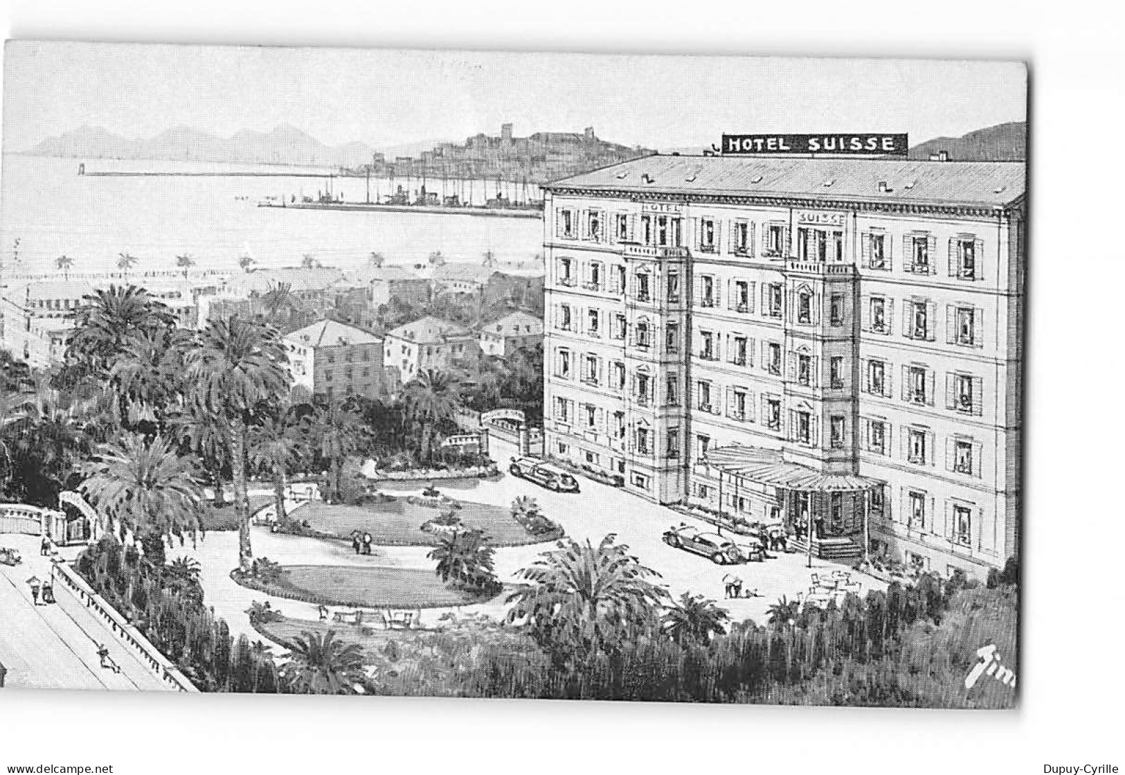 CANNES - Hôtel Suisse - Très Bon état - Cannes