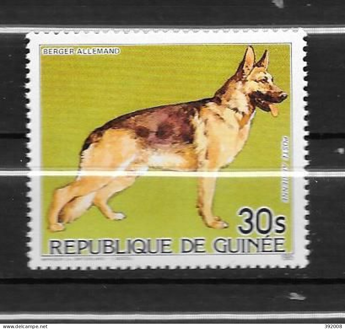 PA - 1985 - N°185**MNH - Chiens, Berger Allemand - 1 - Guinee (1958-...)