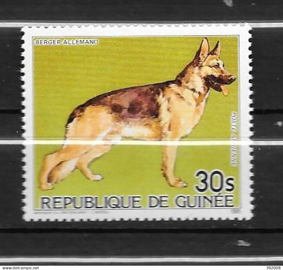 PA - 1985 - N°185**MNH - Chiens, Berger Allemand - 1 - Guinea (1958-...)