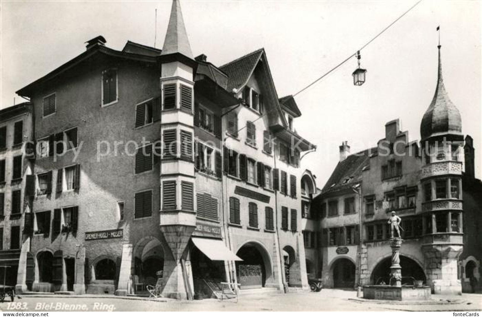 13034641 Biel Bienne Ring Denkmal Biel Bienne - Andere & Zonder Classificatie