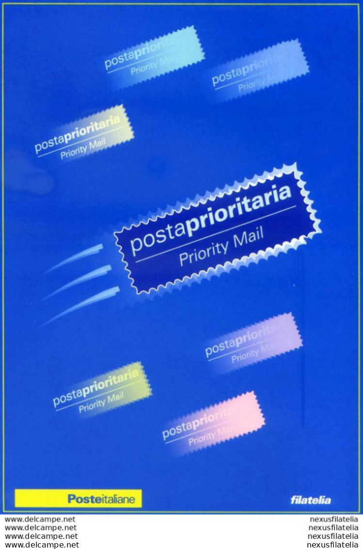 Posta Prioritaria 2002. Folder. - Other & Unclassified