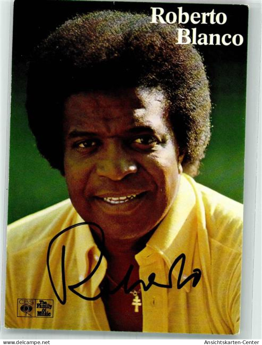 39825905 - Blanco Roberto Autograph - Singers & Musicians