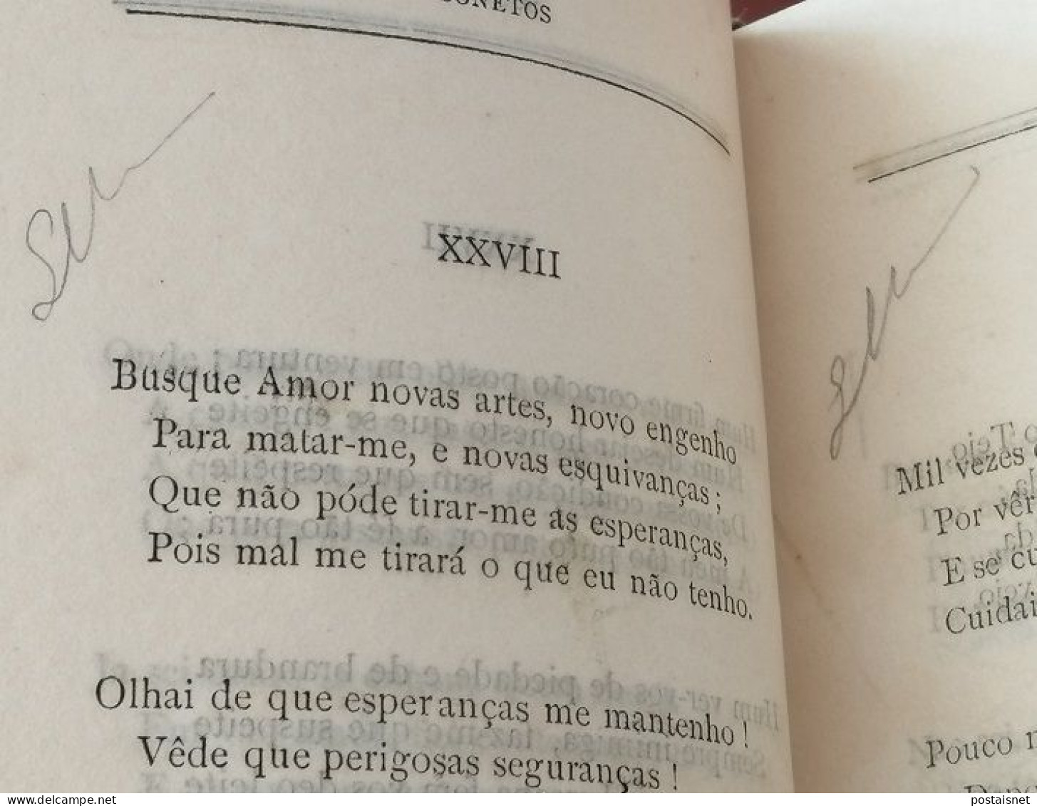 Poesias Lyricas De Luiz De Camões - Commemorativa Do Terceiro Centenário - Oude Boeken