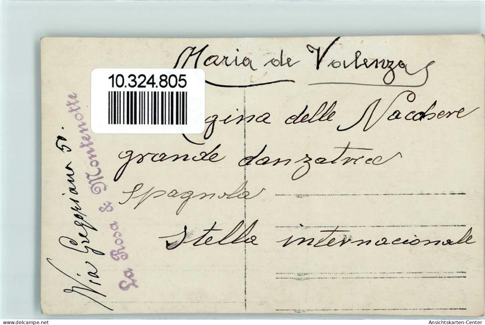 10324805 - Maria De Volenza - Other & Unclassified
