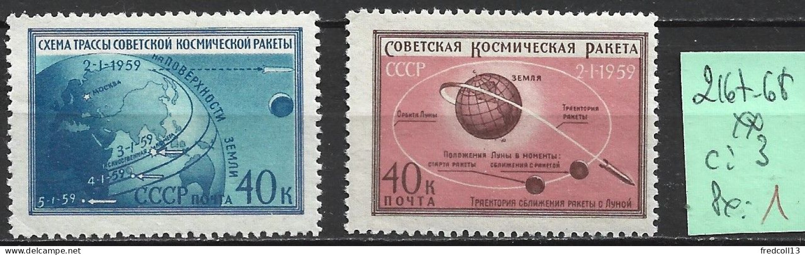 RUSSIE 2167-68 ** Côte 3 € - Ungebraucht