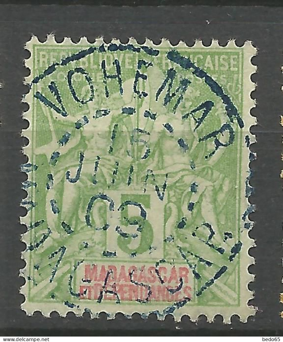 MADAGASCAR N° 42 CACHET VOHEMAR / Used - Oblitérés