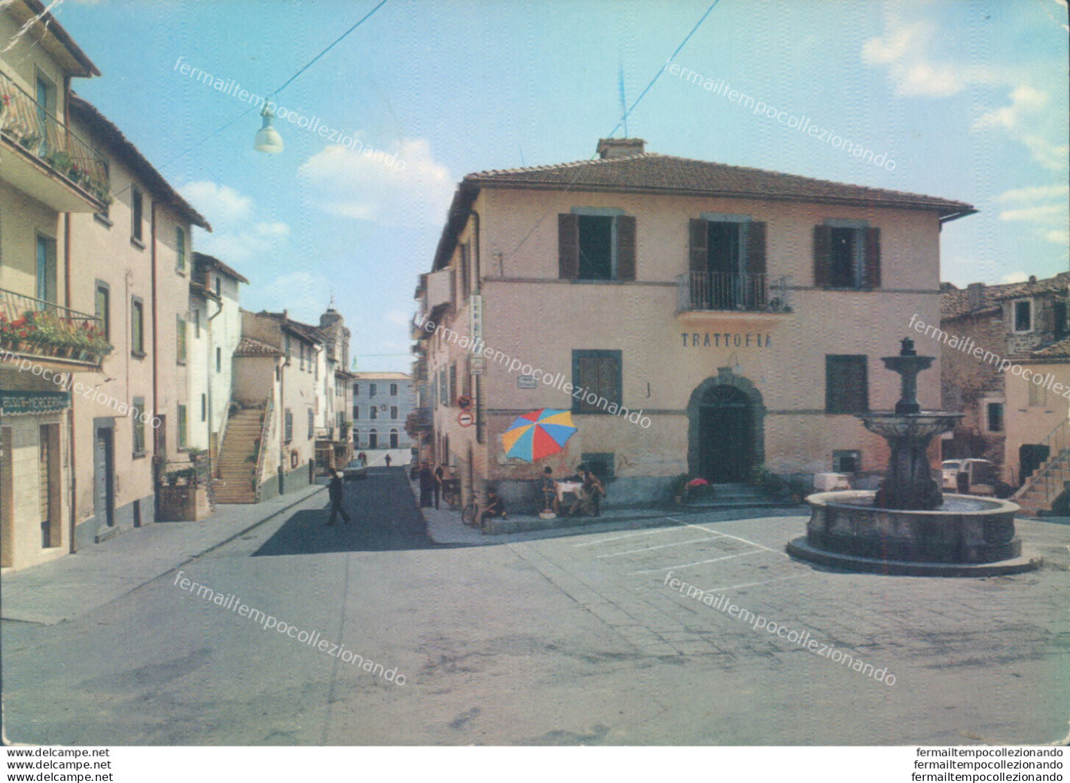Ab561 Cartolina Castiglione In Teverina Provincia Di Viterbo - Viterbo