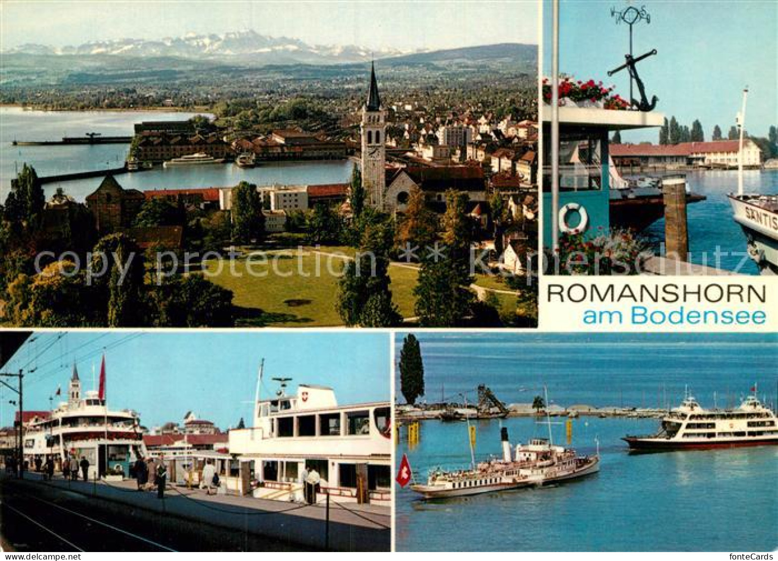 13022411 Romanshorn Bodensee Motorschiffe Romanshorn Bodensee - Andere & Zonder Classificatie