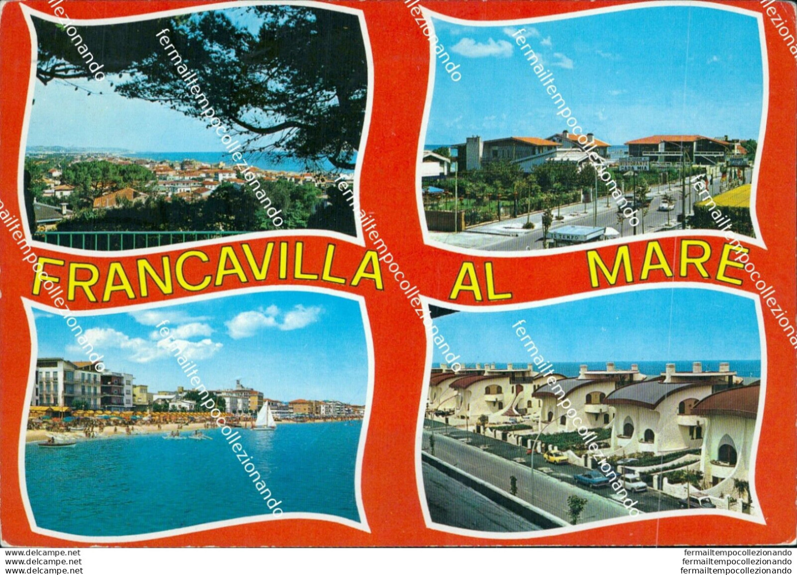 Bn449 Cartolina Francavilla Al Mare Provincia Di Chieti - Chieti